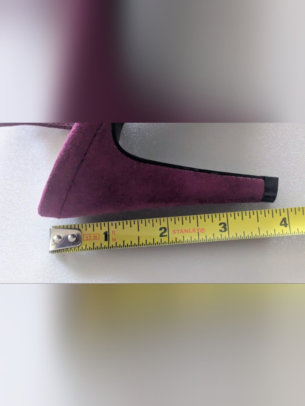 Kelly & Katie Talissa Women's Purple Suede Sandals Heels. Size 6. - Picture 14 of 14